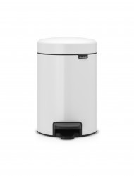 BRABANTIA - NEWICON WHITE PEDALLI ÇÖP KUTUSU 3L
