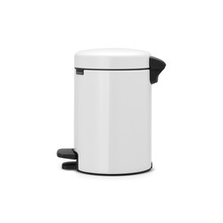 BRABANTIA - NEWICON WHITE PEDALLI ÇÖP KUTUSU 3L (1)