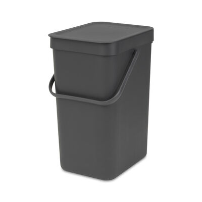 SORT&GO KOYU GRİ ÇÖP KOVASI 12L
