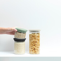 BRABANTIA - CAM SAKLAMA KAVANOZU 3LÜ SET 0.3-0.7-1.1LT (1)