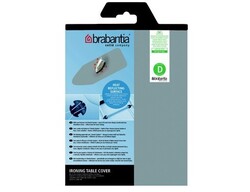BRABANTIA - 135X45CM (D) ÜTÜ MASASI KILIFI-METALLISED-2MM SÜNGERLİ