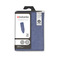 BRABANTIA - 110X30CM (A) ÜTÜ MASASI KILIFI-DENIM BLUE-2MM SÜNGERLİ (1)