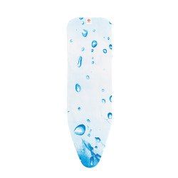 BRABANTIA - 124X38CM (B) ÜTÜ MASASI KILIFI- 2MM SÜNGERLİ- ICE WATER DESENLİ