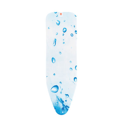  124X38CM (B) ÜTÜ MASASI KILIFI- 2MM SÜNGERLİ- ICE WATER DESENLİ