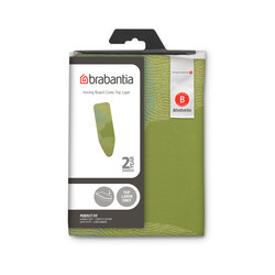 BRABANTIA - 124X38CM (B) ÜTÜ MASASI KILIFI-CALM RUSTLE DESENLİ-2MM SÜNGER (1)