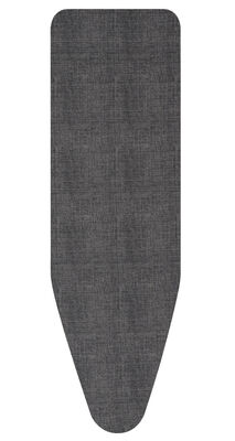 124X38CM (B) ÜTÜ MASASI KILIFI-DENIM BLACK-2MM SÜNGER