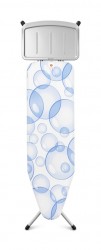 BRABANTIA - 124X38CM (B) BUHAR KAZANI STANDLI BUBBLES DESENLİ ÜTÜ MASASI - PERFECT FLOW (1)