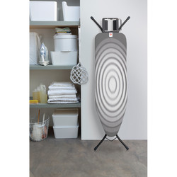 BRABANTIA - 124X38CM (B) TITAN OVAL DESENLİ ÜTÜ MASASI - SIR (1)