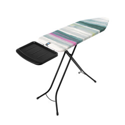 BRABANTIA - 124X45CM (C) BUHAR KAZANI STANDLI MORNING BREEZE DESENLİ ÜTÜ MASASI - SSUH (1)