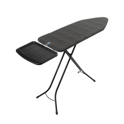 BRABANTIA - 124X45CM (C) BUHAR KAZANI STANDLI DENIM BLACK DESENLİ ÜTÜ MASASI - SSUH (1)