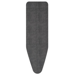 BRABANTIA - 124X45CM (C) ÜTÜ MASASI KILIFI- DENIM BLACK- 8MM SÜNGERLİ