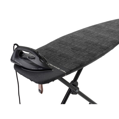 135X45CM (D) DENIM BLACK ÇİFT YÖNLÜ BUHAR VE ÜTÜ MASASI - HRPZ