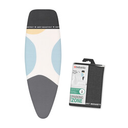 135X45CM (D) ÜTÜ MASASI KILIFI - SPRING BUBBLES DESENLİ-8MM SÜNGERLİ - HRPZ - Thumbnail