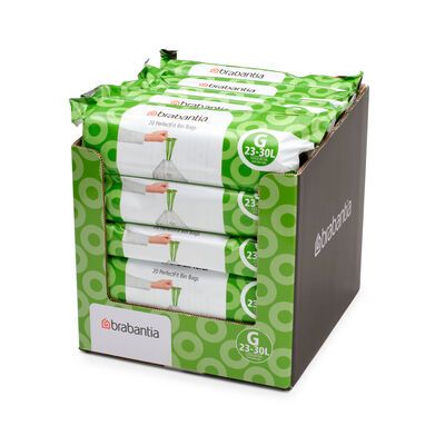 WHITE ÇÖP POŞETİ 20 LI 23-30 L (KOD G)