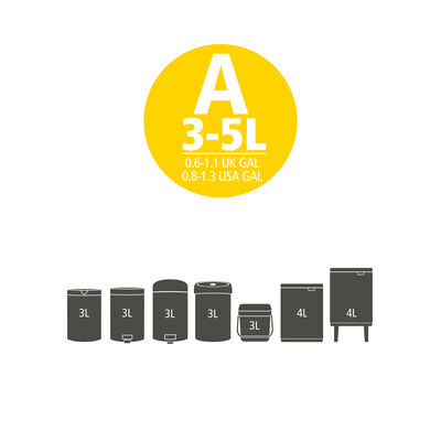 3-5L WHITE ÇÖP POŞETİ 40LI (KOD A)