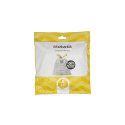BRABANTIA - 3-5L WHITE ÇÖP POŞETİ 40LI (KOD A)
