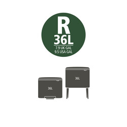 36L ÇÖP POŞETİ 10 LU (KOD R) - Thumbnail