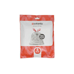 BRABANTIA - 5-7L WHITE ÇÖP POŞETİ 40LI (KOD B)