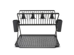 BRABANTIA - DARK GREY KATLANABİLİR BÜYÜK BULAŞIKLIK
