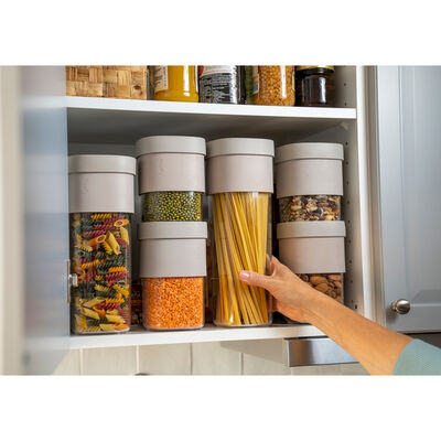 LEKUE BEJ 3 PARÇA FLIP SAKLAMA KABI SETİ