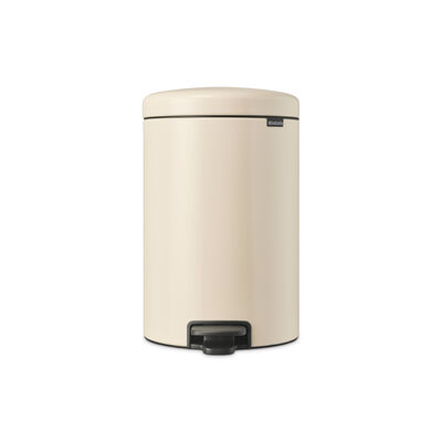  NEWICON SOFT BEIGE PEDALLI ÇÖP KUTUSU 20L