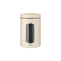 BRABANTIA - BEJ RENGİ PENCERELİ KAPAKLI KAVANOZ 1.4L