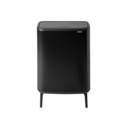 BRABANTIA - BO BLACK HI DOKUNMATİK ÇÖP KUTUSU 2X30L