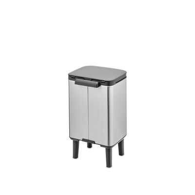 BO HI FPP MATT STEEL AYAKLI ÇÖP KUTUSU 4L