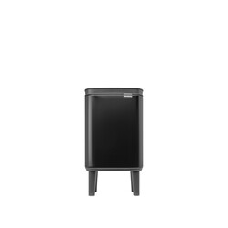 BRABANTIA - BO HI MAT SİYAH AYAKLI ÇÖP KUTUSU 4L