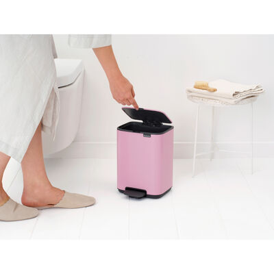 BO LILAC PINK PEDALLI ÇÖP KUTUSU 4L