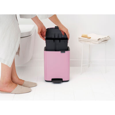 BO LILAC PINK PEDALLI ÇÖP KUTUSU 7L