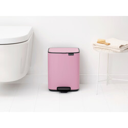BRABANTIA - BO LILAC PINK PEDALLI ÇÖP KUTUSU 7L (1)