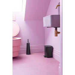 BO MATT BLACK PEDALLI ÇÖP KUTUSU 4L - Thumbnail