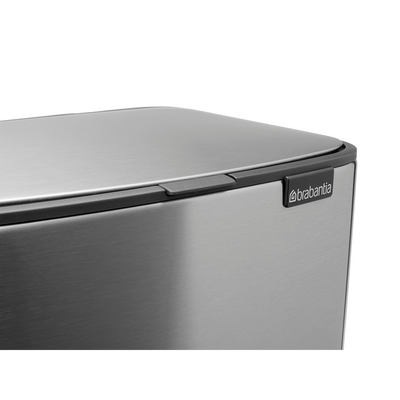 BO MATT STEEL FPP PEDALLI ÇÖP KUTUSU 12L