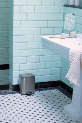 BO MATT STEEL FPP PEDALLI ÇÖP KUTUSU 4L