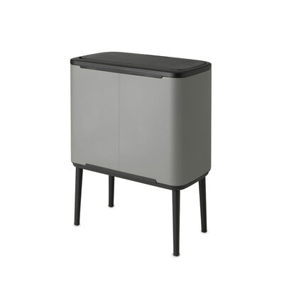 BO MINERAL CONCRETE GREY DOKUNMATİK ÇÖP KUTUSU 11+23L