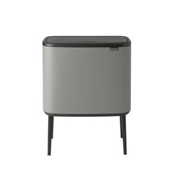 BRABANTIA - BO MINERAL CONCRETE GREY DOKUNMATİK ÇÖP KUTUSU 36L