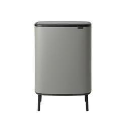 BRABANTIA - BO MINERAL CONCRETE GREY HI DOKUNMATİK ÇÖP KUTUSU 2X30L