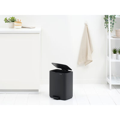 BO MINERAL INFINITE GREY PEDALLI ÇÖP KUTUSU 12L