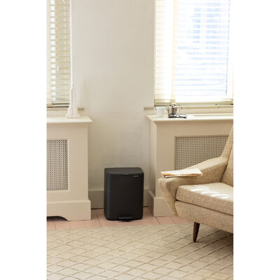 BO MINERAL INFINITE GREY PEDALLI ÇÖP KUTUSU 12L