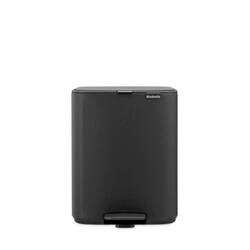 BRABANTIA - BO MINERAL INFINITE GREY PEDALLI ÇÖP KUTUSU 12L