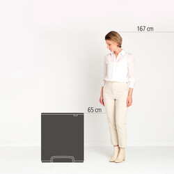 BO PLATINUM PEDALLI ÇÖP KUTUSU 2X30L - Thumbnail