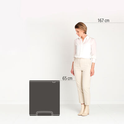 BO PLATINUM PEDALLI ÇÖP KUTUSU 2X30L