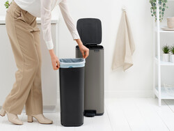 BO PLATINUM PEDALLI ÇÖP KUTUSU 30L - Thumbnail