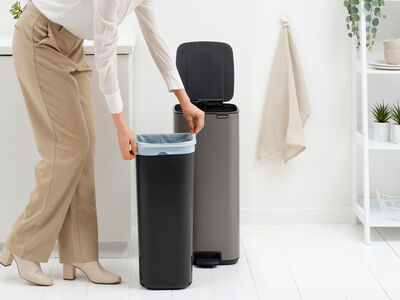 BO PLATINUM PEDALLI ÇÖP KUTUSU 30L