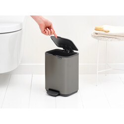 BO PLATINUM PEDALLI ÇÖP KUTUSU 4L - Thumbnail