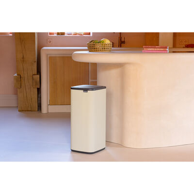 BO SOFT BEIGE DOKUNMATİK ÇÖP KUTUSU 30L