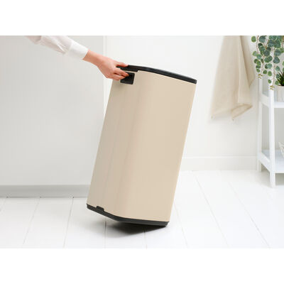 BO SOFT BEIGE DOKUNMATİK ÇÖP KUTUSU 30L