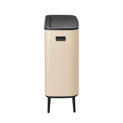BO SOFT BEIGE HI DOKUNMATİK ÇÖP KUTUSU 60L - Thumbnail