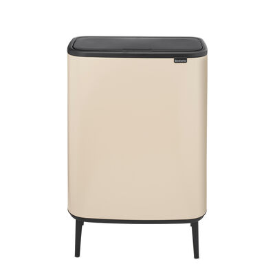 BO SOFT BEIGE HI DOKUNMATİK ÇÖP KUTUSU 60L